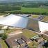 Aerial views accentuate the museum