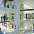 View through atrium across to galleries