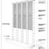 Glazed facade isometric