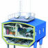 Sectional model of scientific module