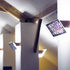 Custom low-energy light fixtures were designed by Architype