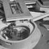 Model showing rotunda with restaurant below