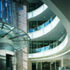 Ground floor atrium space and entrance
