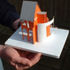 Paper sketch model of west end