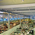 The interior space from an upper level