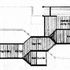 Section of scissors floor plan area