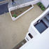 Looking down from fourth floor