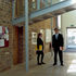 The foyer provides a new focus for the music department and could accommodate impromptu recitals