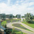 The main approach to the headquarters