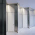 Office entrances – negotiating the geometry that  the circular plan creates