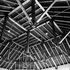 Exposed timber construction of the Chaplaincy roof