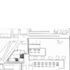 Plan upper level community centre and roof plan of school