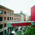 An existing bridge links Smithfield buildings to the car park where residents are allocated space