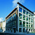 New facades have a clear expression of structure with a dominant frame