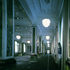 The Post Office building’s imposing colonnaded hall has been restored for conferencing space