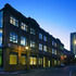 the Barkley Street elevation is the main facad of an unlisted 1020s industrial building