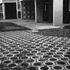 Hollow centre concrete tiles