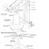 Isometric of rafter, column and window junction
