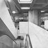 Escalators in the reference library. The atmosphere changes markedly here