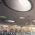 The main roof covers 11 bus stands