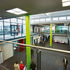 Double-height central atrium space