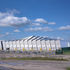 View from the east showing variation in roof profile to acommodate requirements of internal spaces