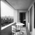 The veranda accessed from the master bedroom
