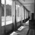The vestibule area leading towards the living room