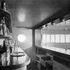 View taken from inside the service counter of the bar