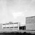 The double height administration block and assembly hall