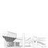 Sketch perspective of a side wing
