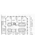 Residential building floors one to three plan