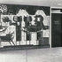 entrance ahll with wall painting by Stefan Knapp
