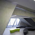 Visual concrete has 30 per cent GGBS and was cast with MDO formwork