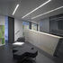 Light fittings create dynamic patterns in ceilings