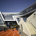 The running track is used as a powerful emblem