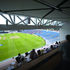 The media centre from where journalists watch the matches