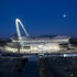 Stadium and at night