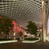 Roof structure by night