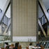 Users enjoy the natural daylighting within the lobby space