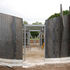 Construction photograph- Assembling of weathering steel fins
