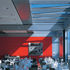 Natural lighting is used throughout the building
