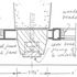 Detail plan of steel window frame
