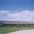 North facade dug into the landscape