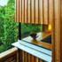 Corner window overlooking river