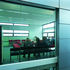 The lecture hall is one of the few large spaces