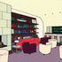 Club interior - original sketch