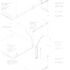 Cut-away isometric through new timber frame and masonry wall