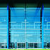 Full-height glazing showcases the manufacturing process