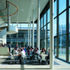The canteen area, one of the many spaces on South Campus